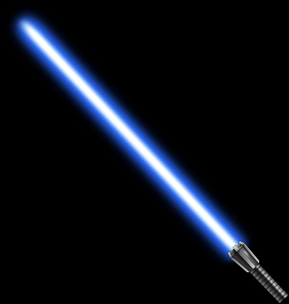 A Light Saber With A Black Background