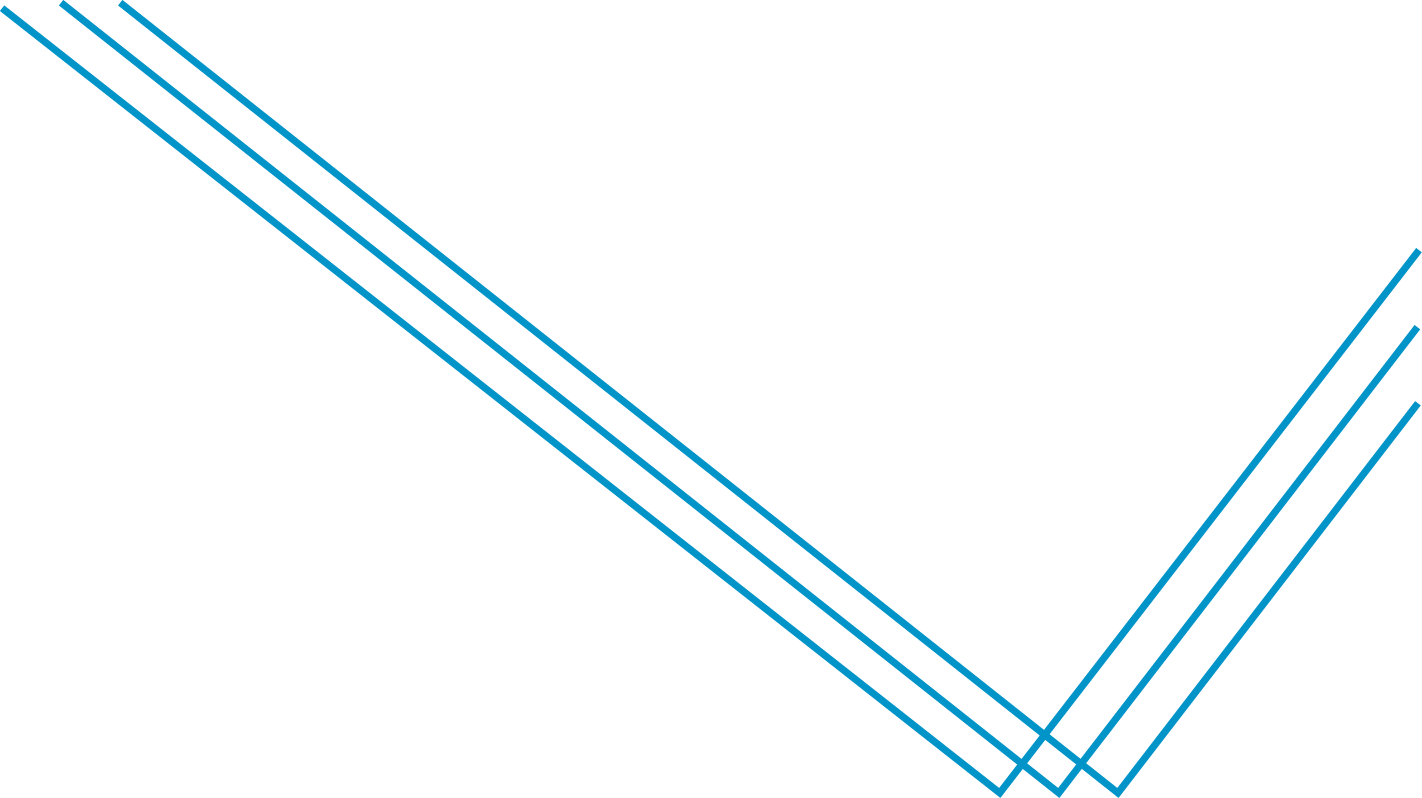 A Blue Lines On A Black Background