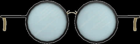 A Pair Of Glasses With A Black Background