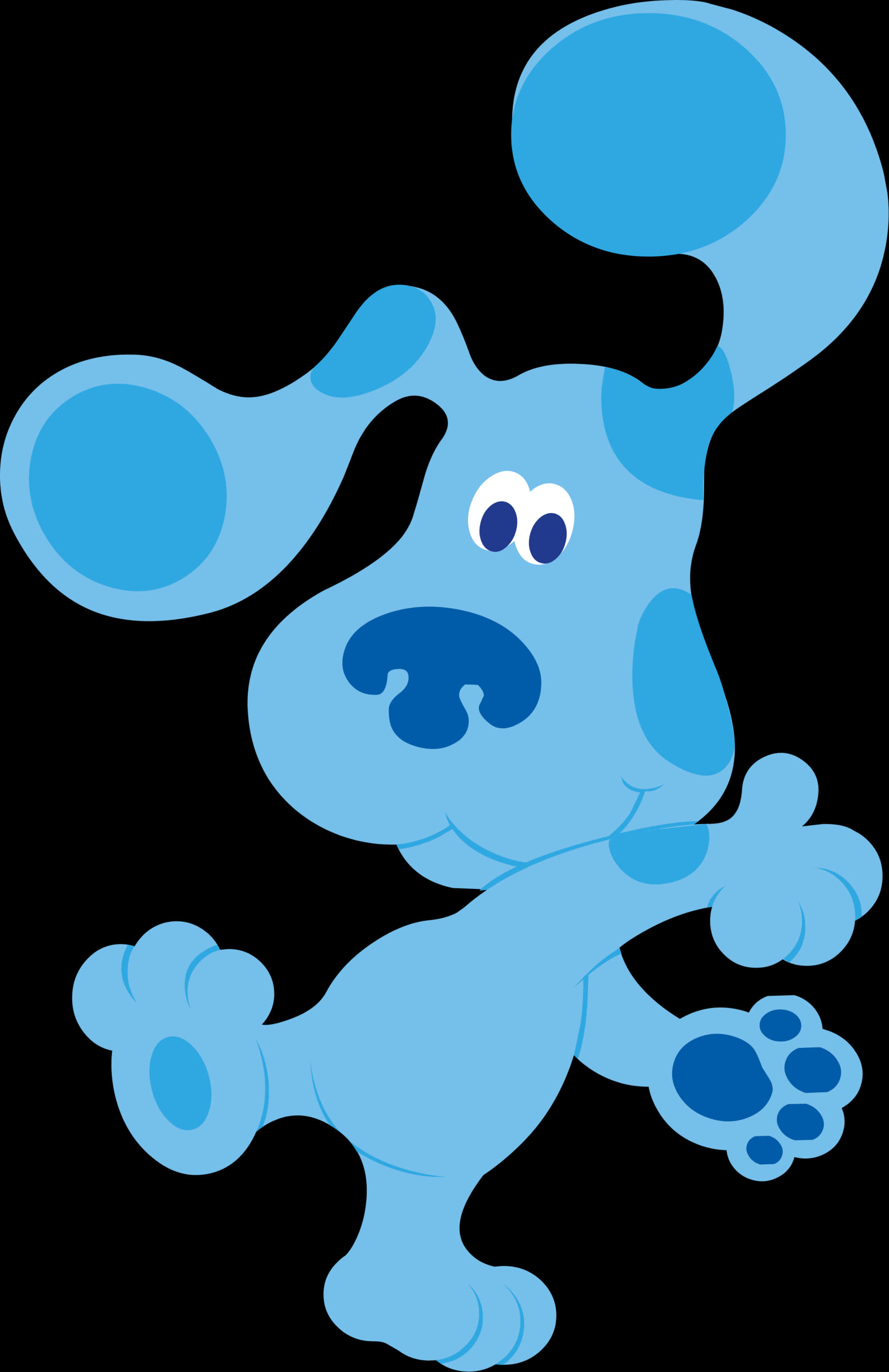 Blue's Clues Blue , Png Download - Blue From Blues Clues Png, Transparent Png