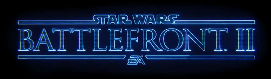 Blue Star Wars Logo Battlefront 2
