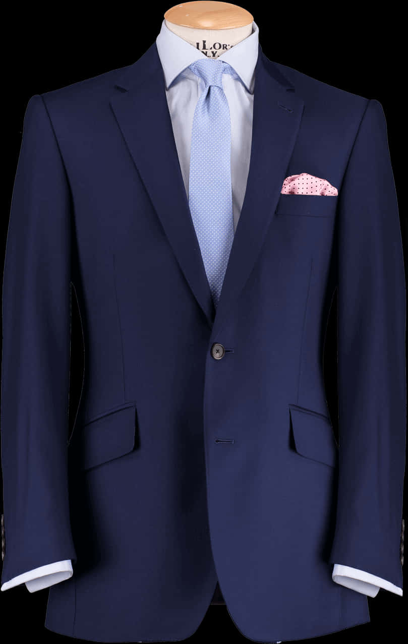 A Suit With A Tie