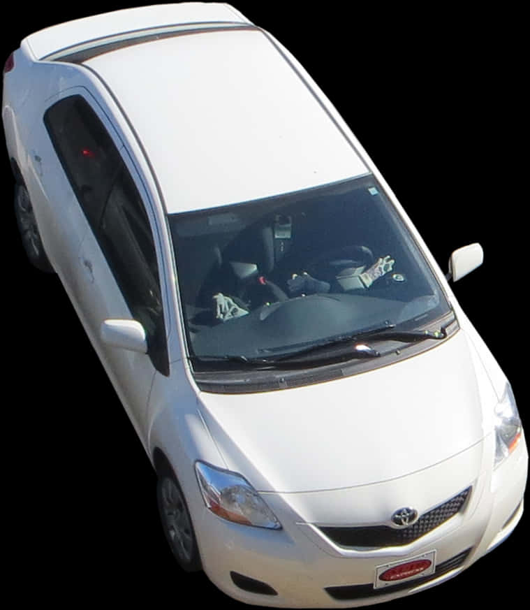 Blue Toyota Rav4 Suv Rental Car Png - Car Side Top View Png, Transparent Png