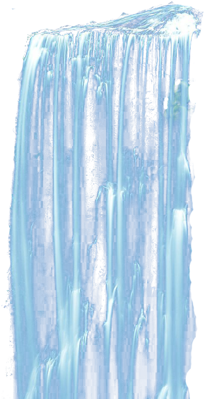A Waterfall With Many Streams Of Water