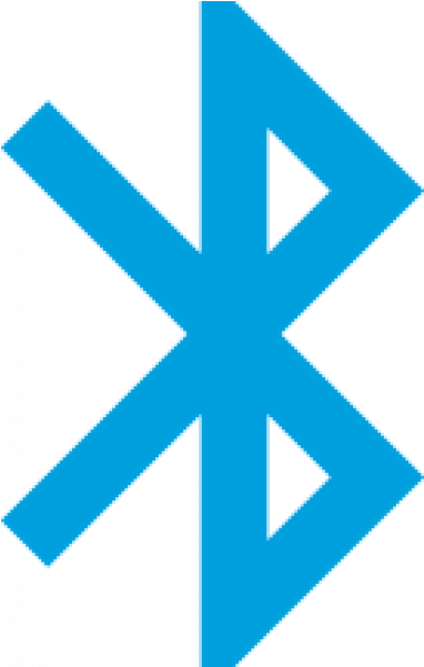 A Blue Symbol With Black Background