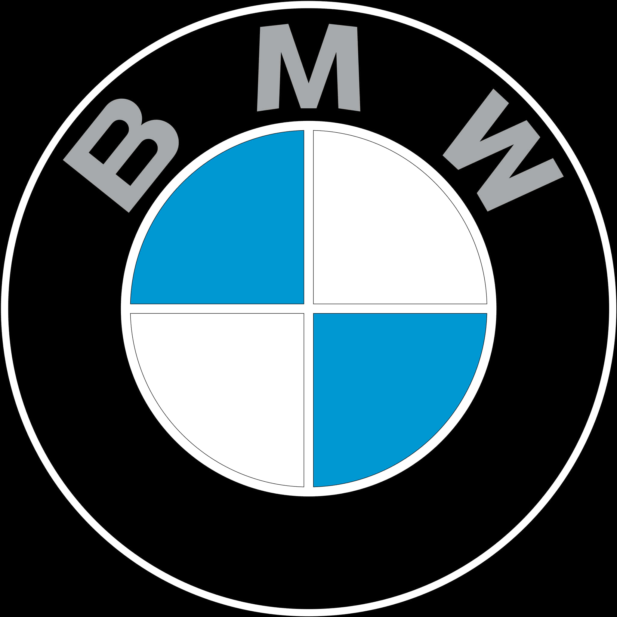 Bmw Logo 2d Without Outline