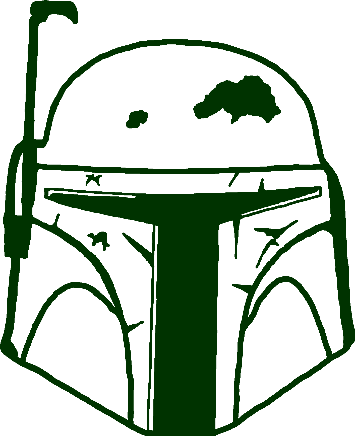 A Green Helmet With A Black Background