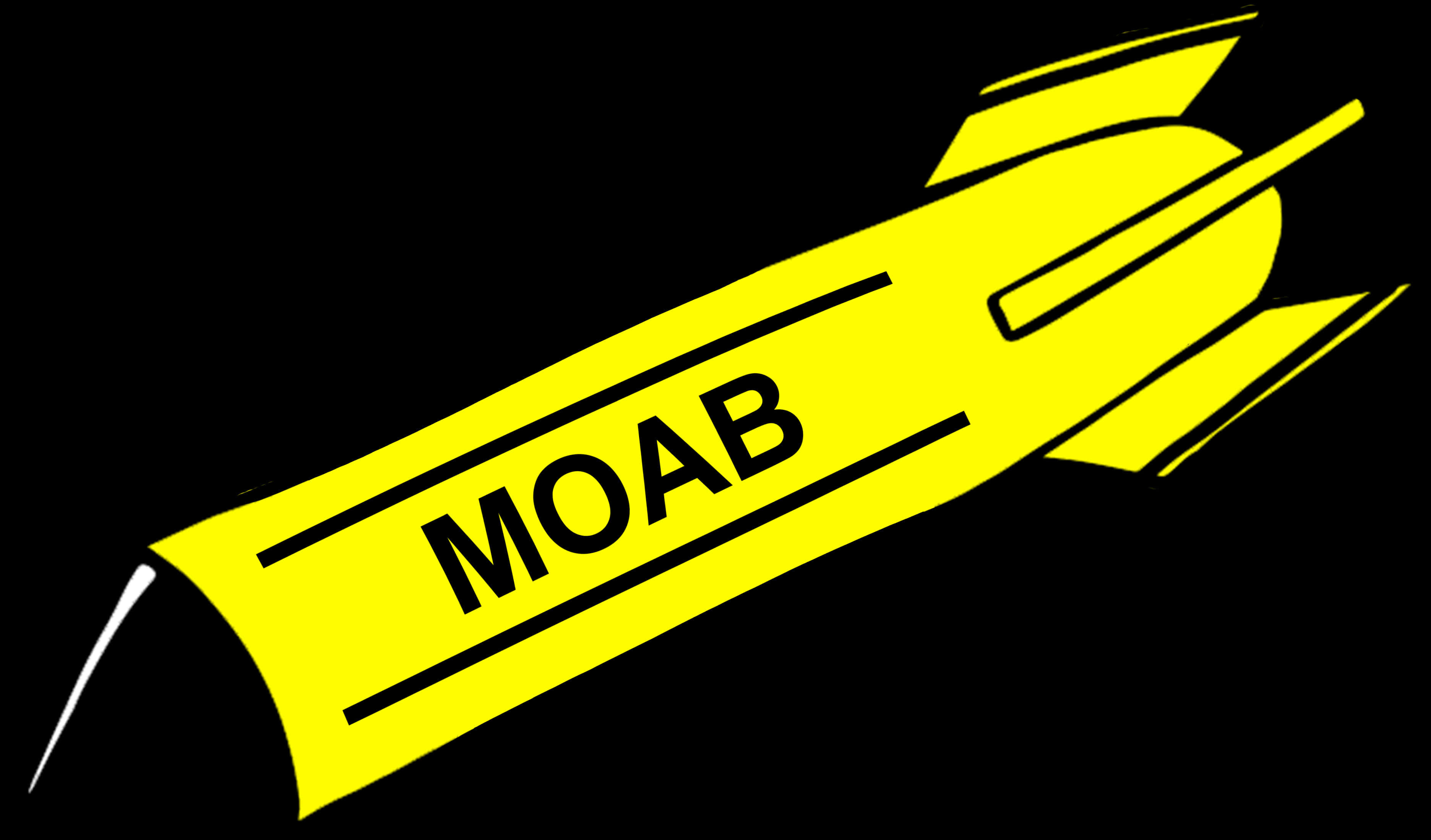 Bomb Clipart Moab - Moab Bomb Clip Art, Hd Png Download