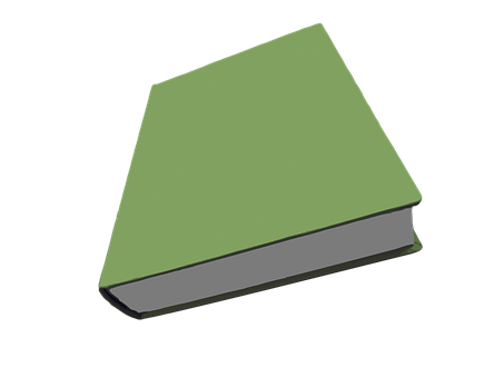 A Green Book With A White Cover
