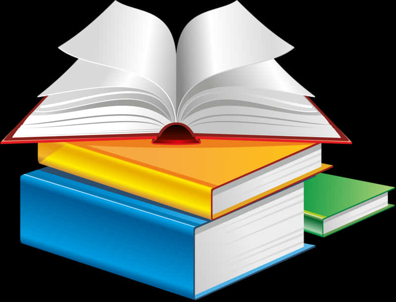 Book Logo Stack