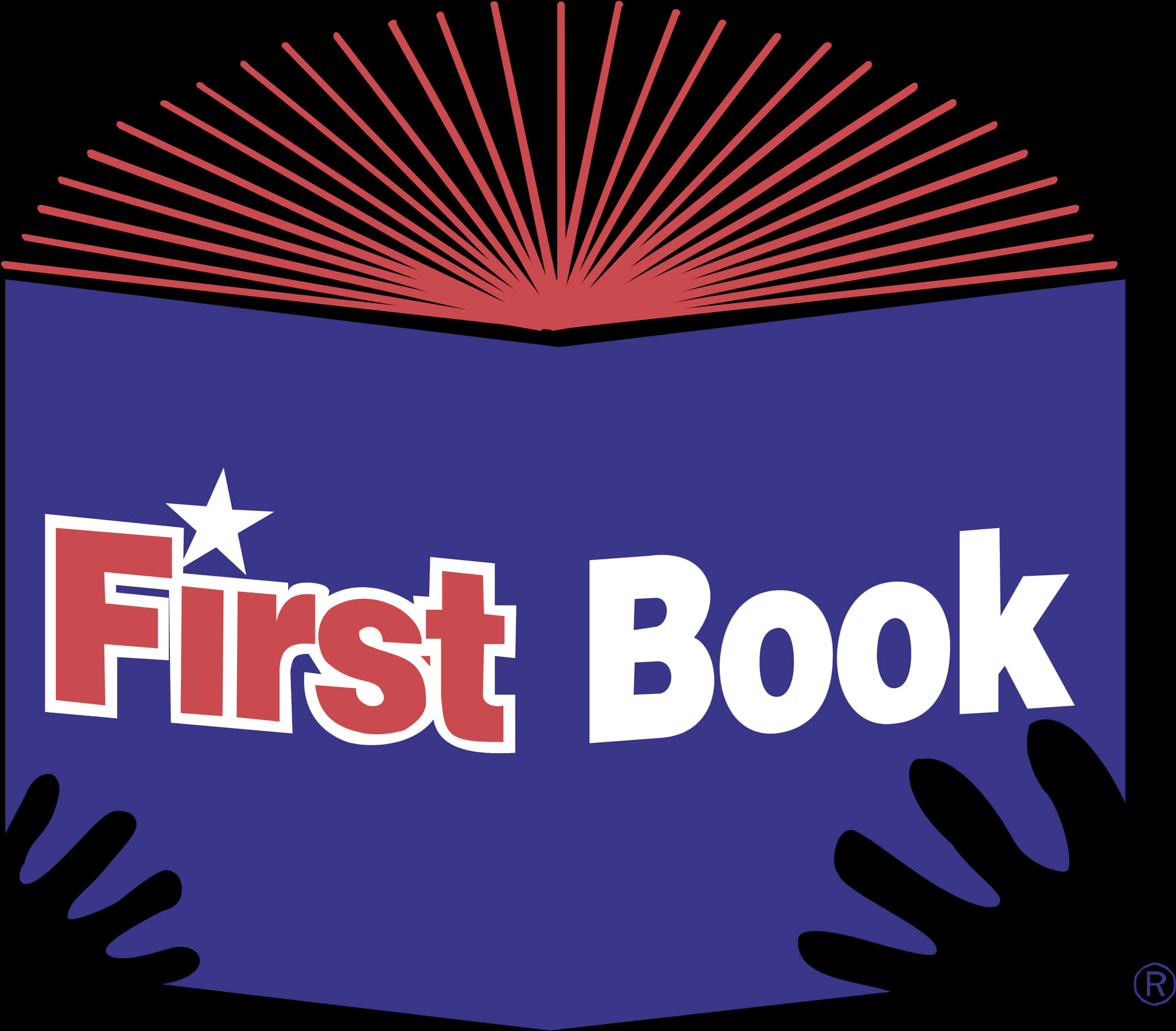 Blue Book Logo With Red Pages