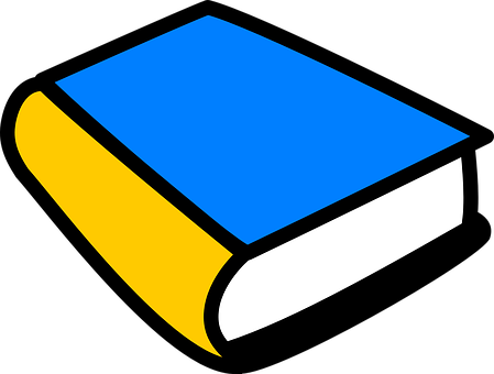 A Blue And Yellow Book