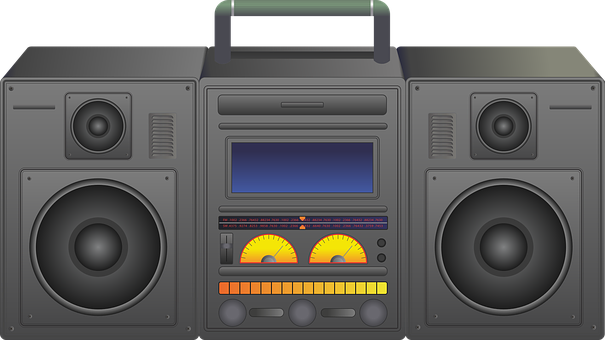 Boombox Png 605 X 340