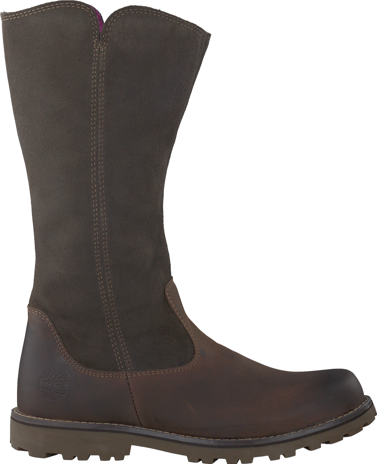 A Brown Boot With A Black Background