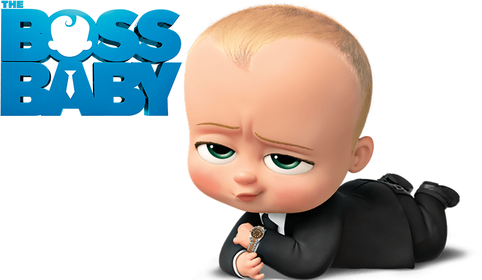 A Cartoon Baby In A Suit