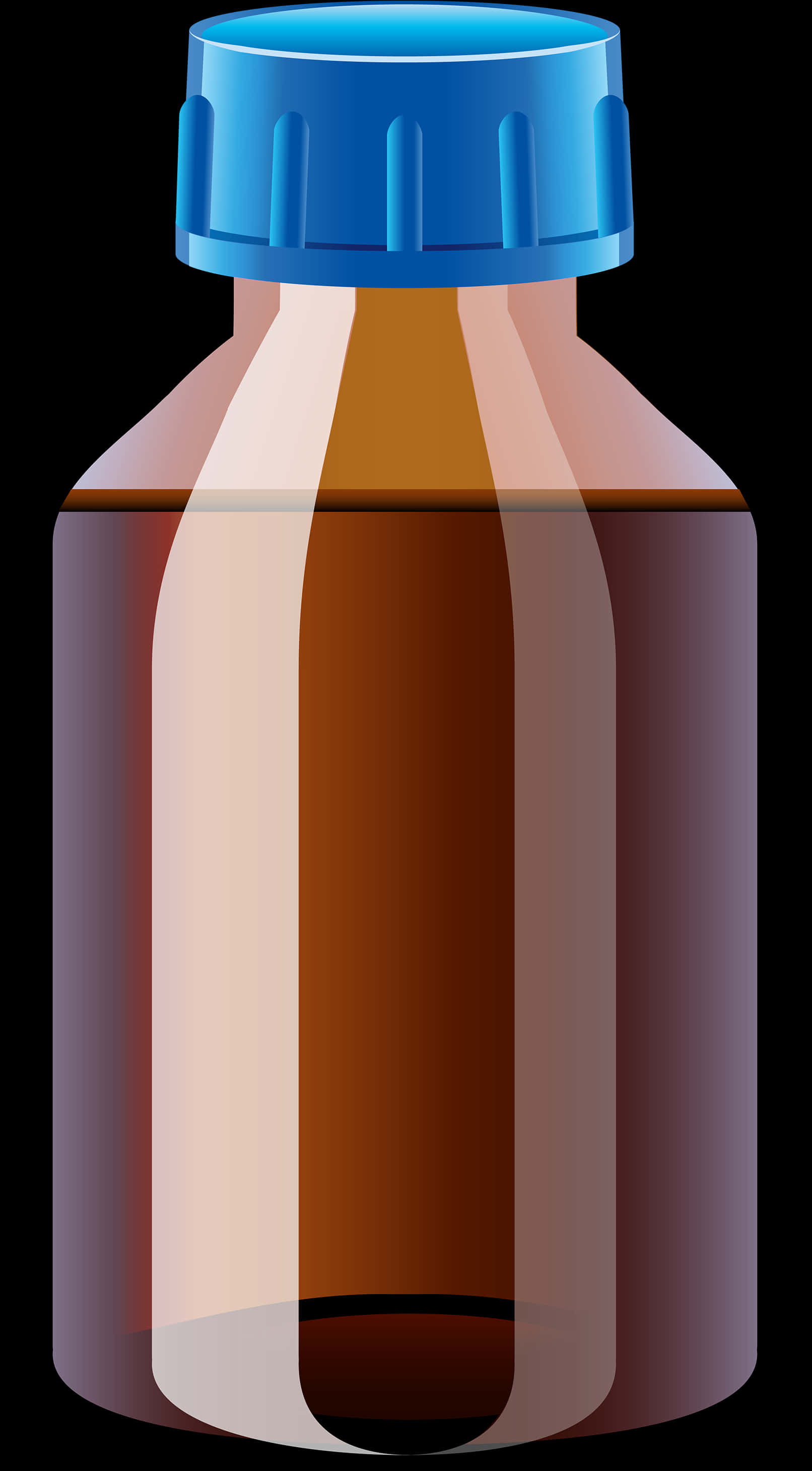 Brown Medicine Bottle