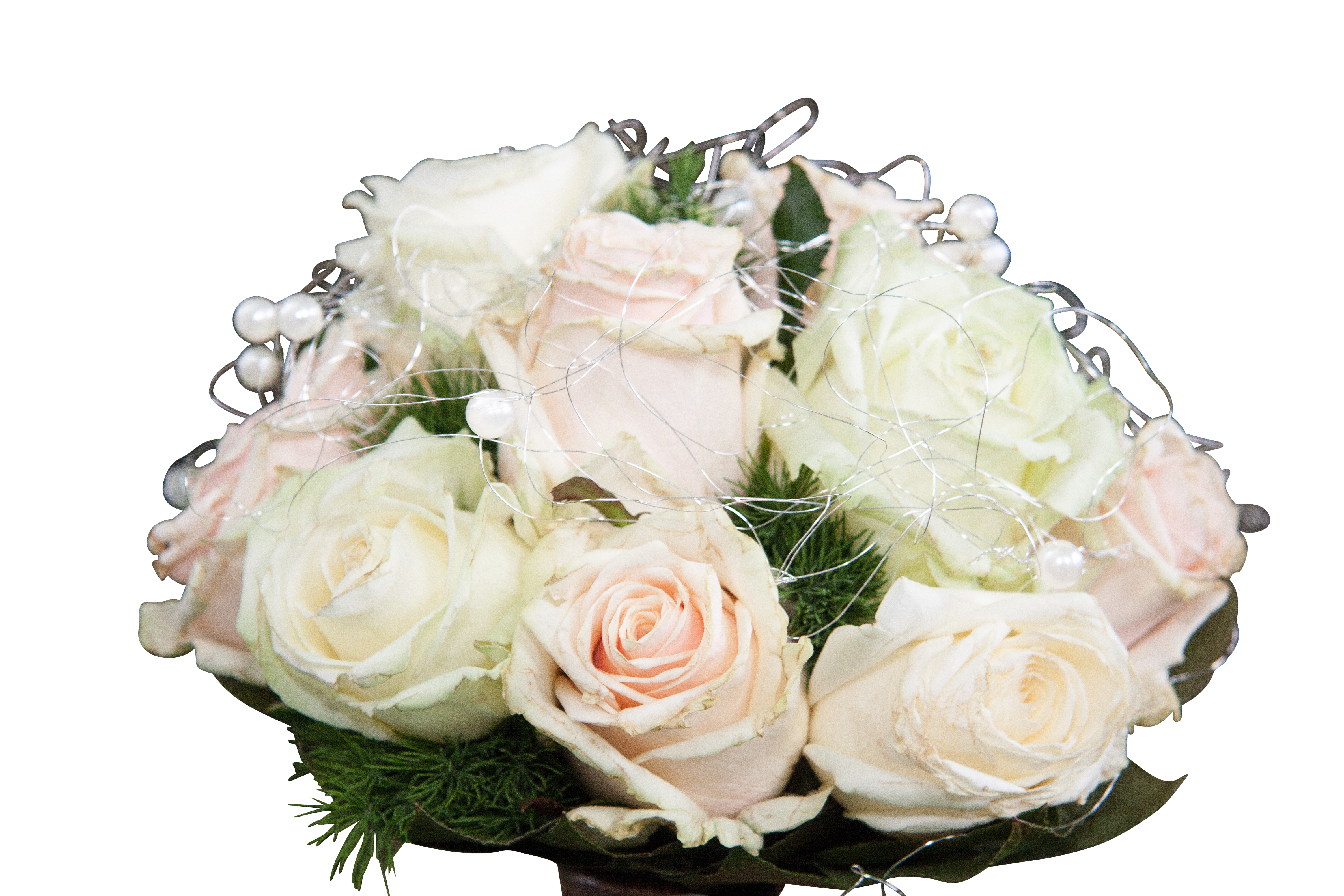 A Bouquet Of White Roses