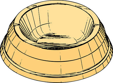 A Drawing Of A Bowl
