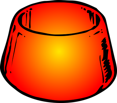A Red And Yellow Object