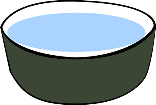 A Black And Green Bowl