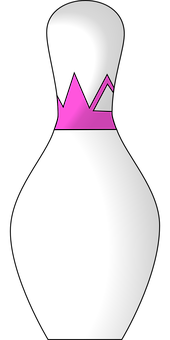 A Pink Crown With Umbrella On A Black Background