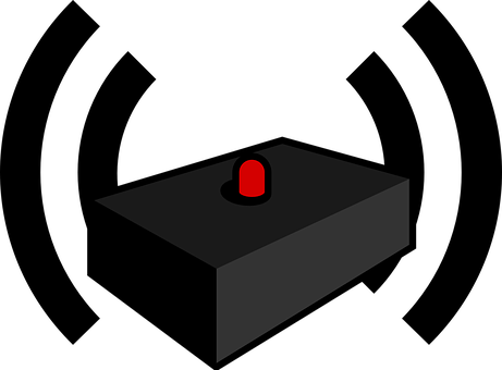 A Black Box With A Red Light
