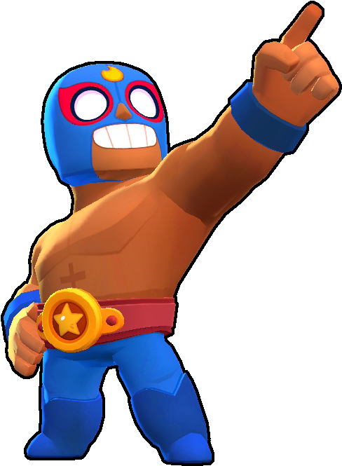 A Cartoon Character Wearing A Mask And Blue Pants