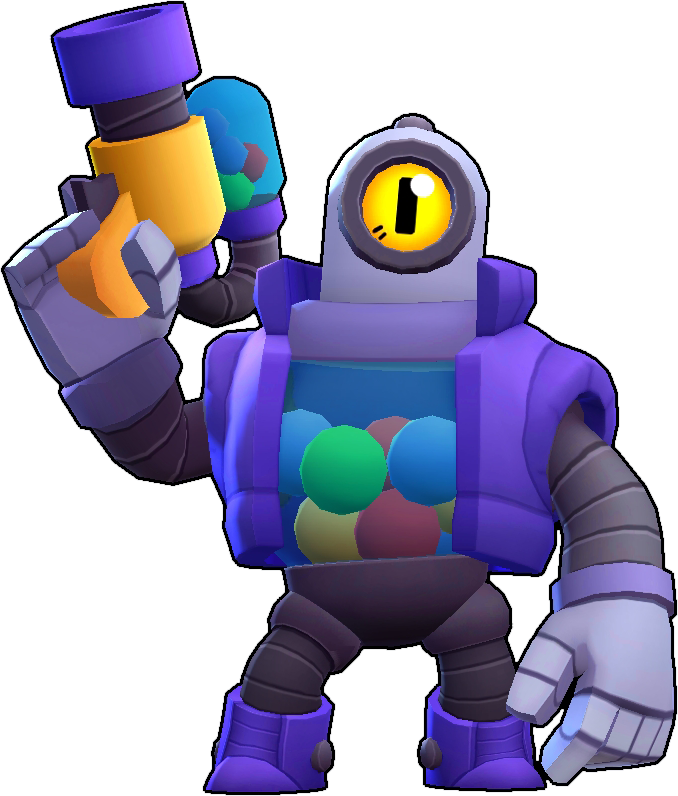 A Cartoon Character Holding A Toy Gun