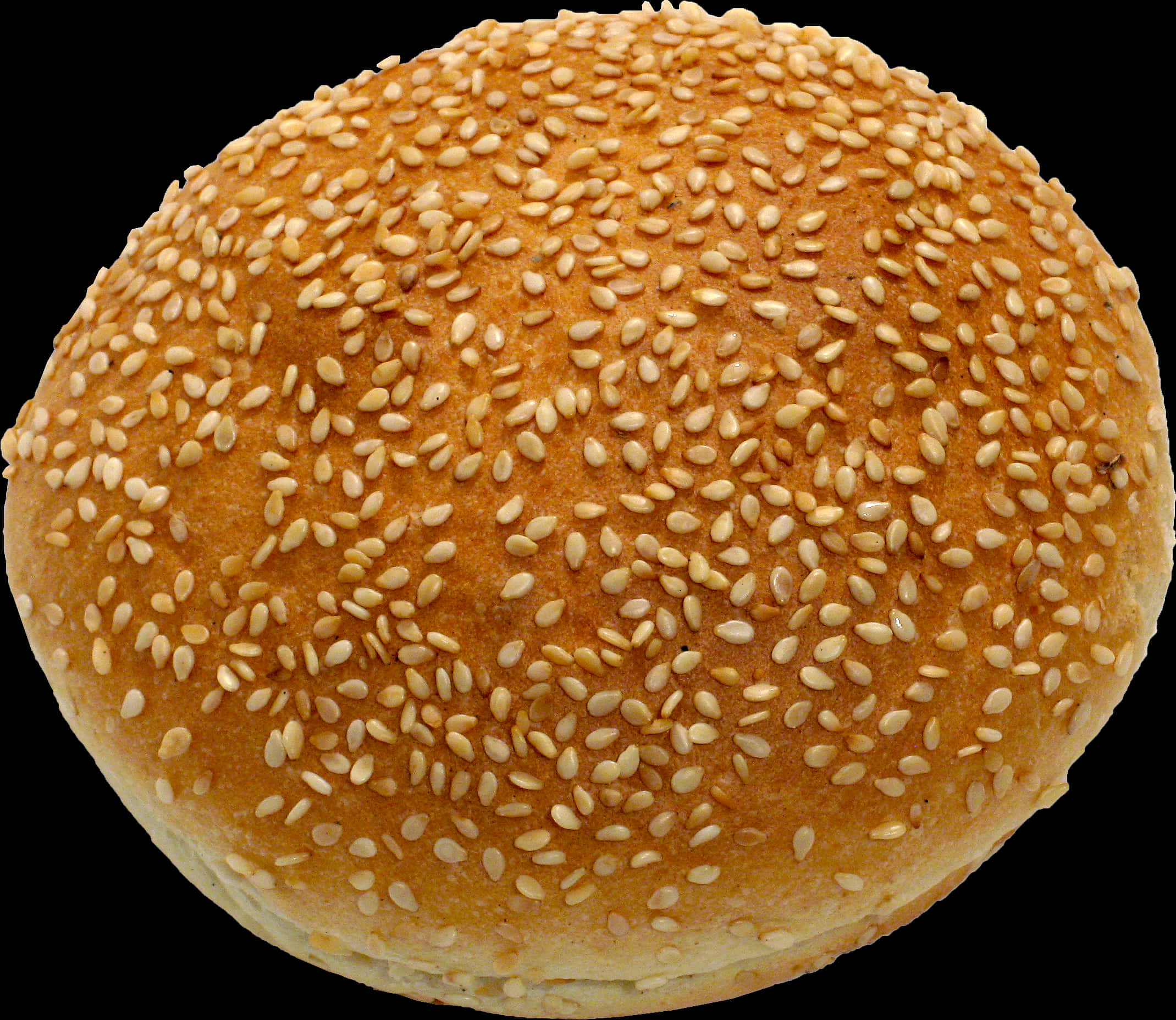 Round Bread With Sesame Seeds