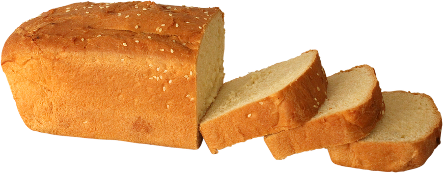 A Loaf Of Bread With A Slice Cut