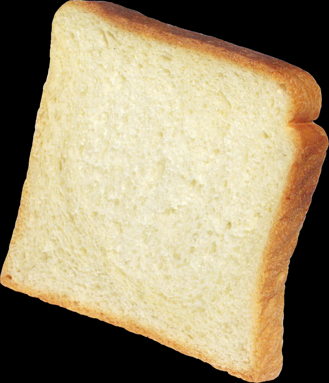 Simple Slice Of White Bread