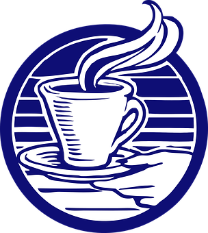 A Logo Of A Cup Of Coffee