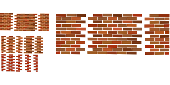 A Brick Wall With A Broken Brick