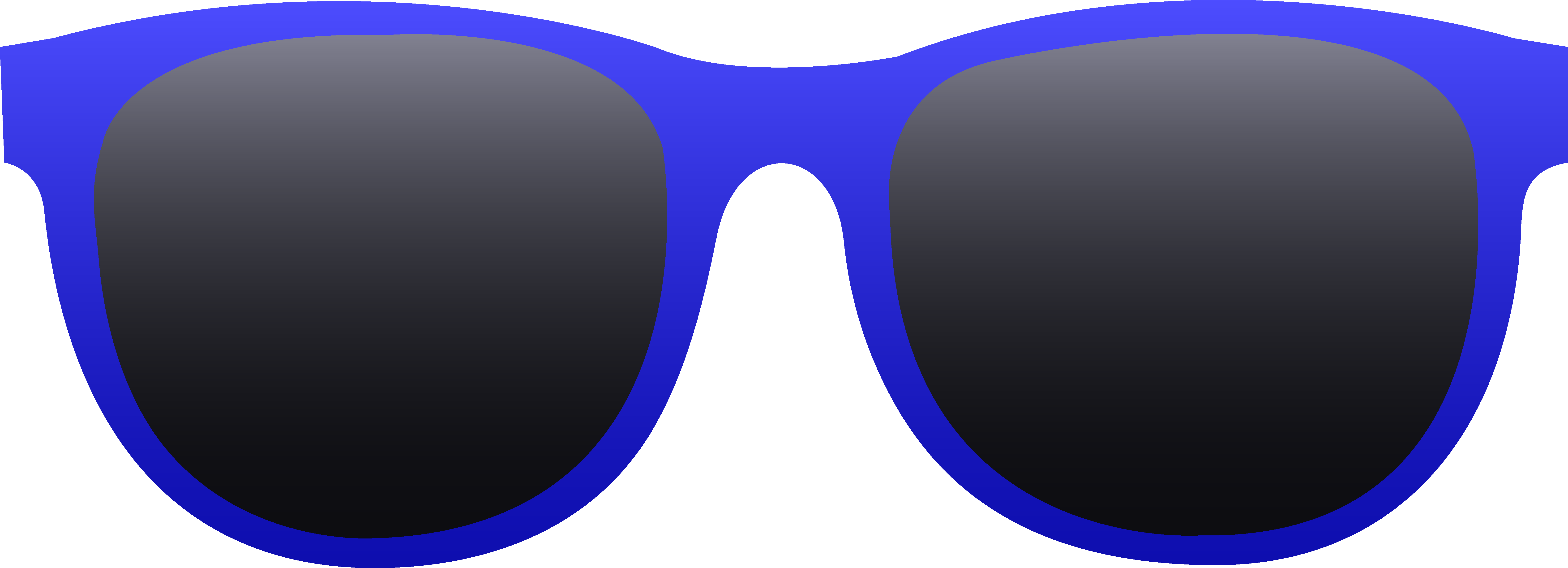 A Blue And Black Sunglasses
