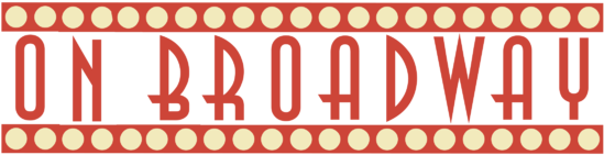 A Red And White Sign With White Circles