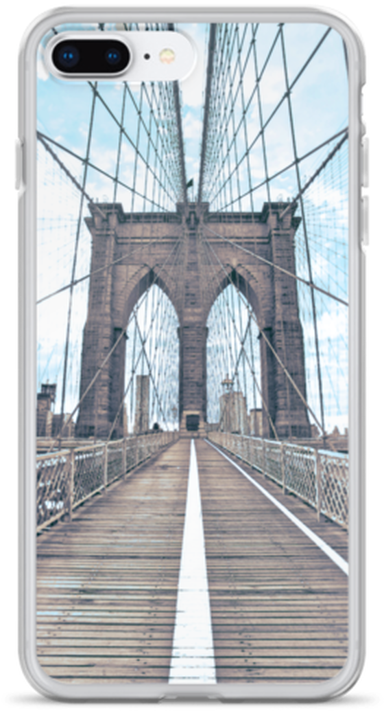 A Phone Screen With Brooklyn Bridge