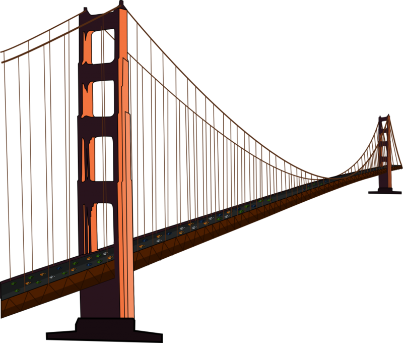 Brooklyn Bridge Png Transparent Image - Golden Gate Bridge, Png Download
