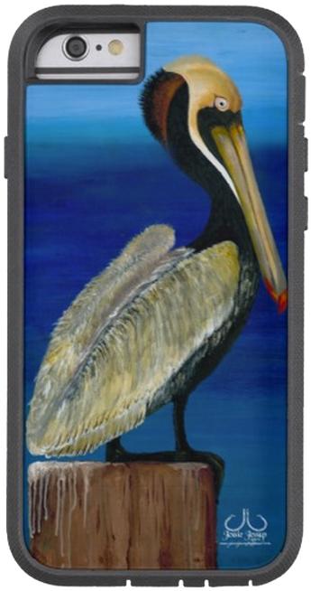 A Painting Of A Pelican