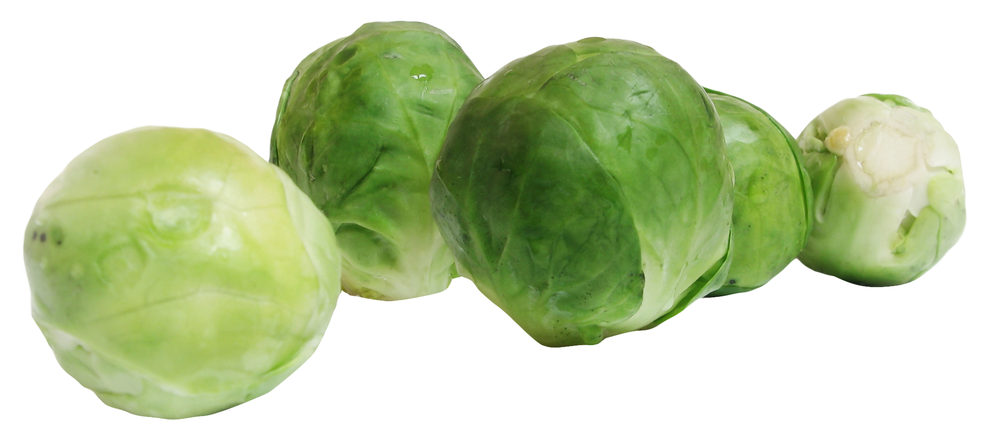 A Group Of Green Cabbages