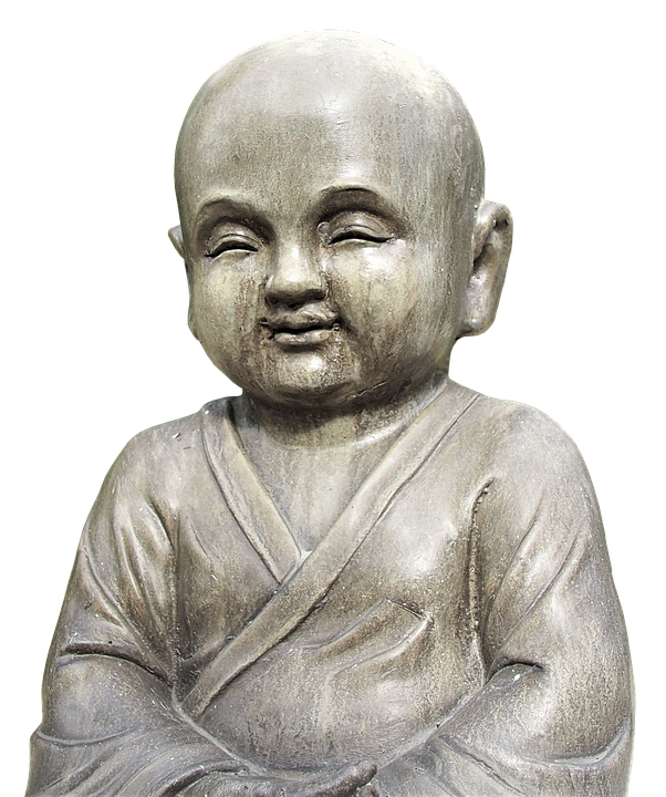 A Statue Of A Child