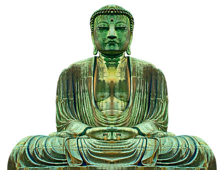 A Statue Of A Buddha