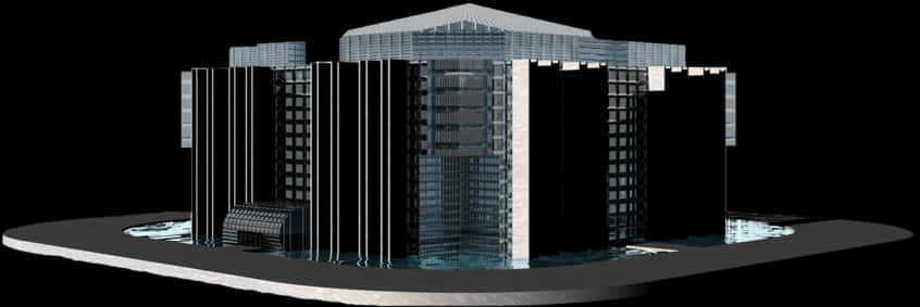 A Model Of A Building