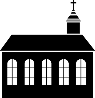 A Row Of Windows In A Dark Room