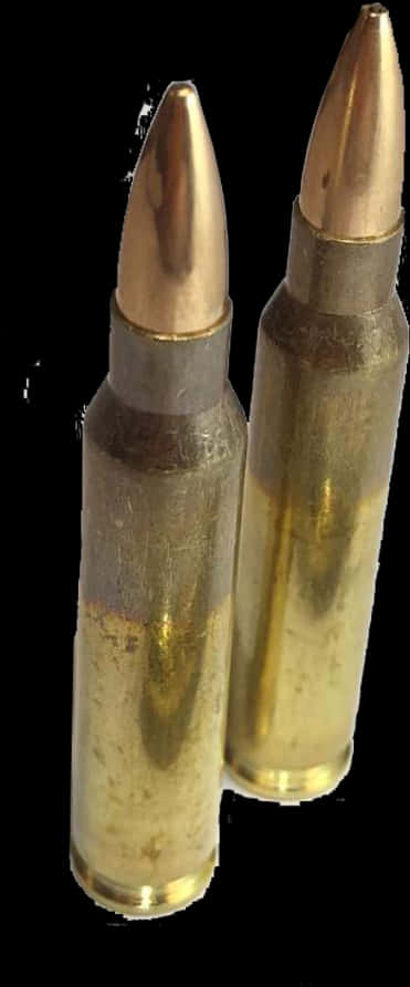A Close-up Of A Couple Of Bullets
