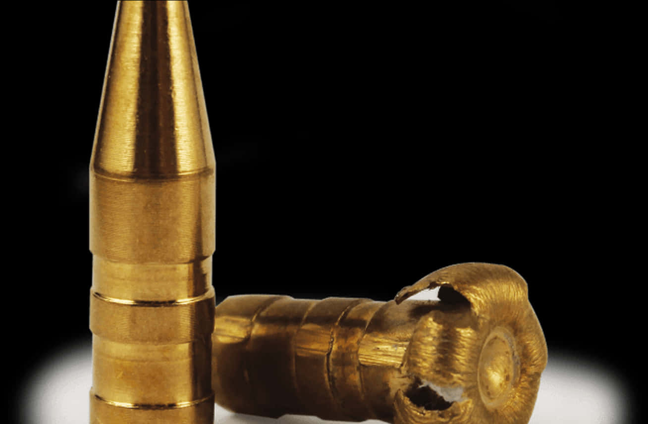 A Close-up Of A Bullet