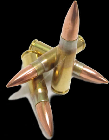 A Group Of Bullets Stacked On Top Of Each Other