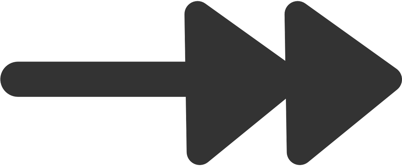 A Grey Arrow Pointing To The Right