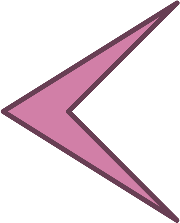 A Pink Arrow With Black Background