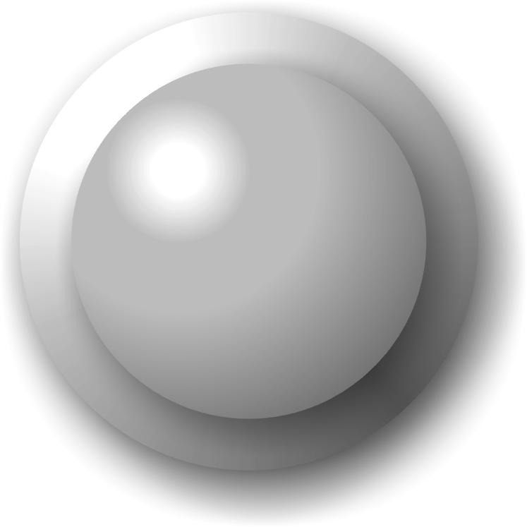 A White Sphere With A Black Background