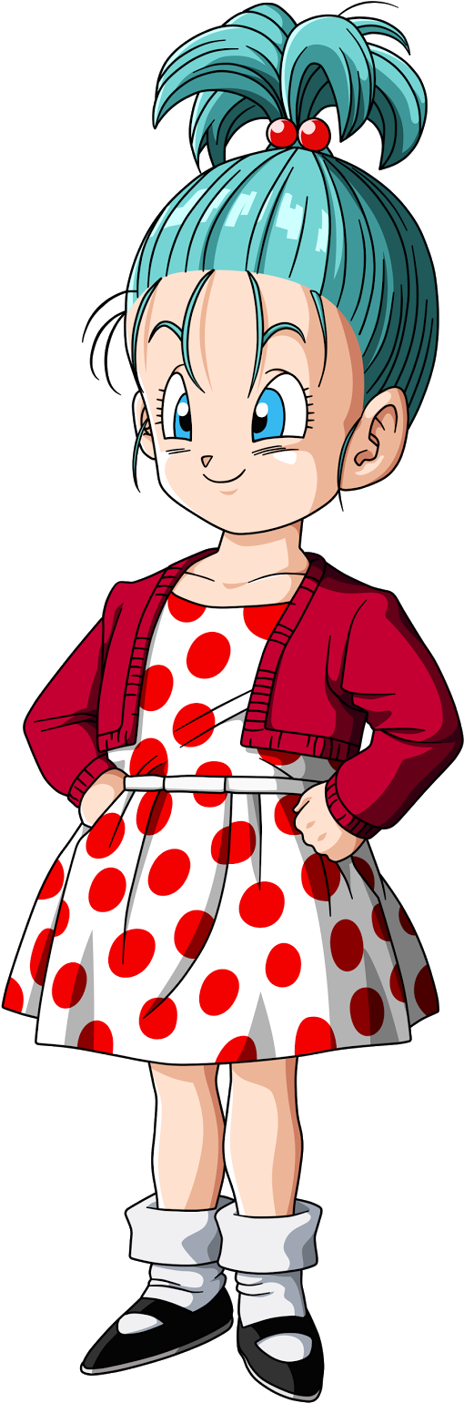 Cartoon Of A Girl In A Dress